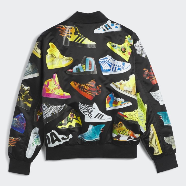 Jaqueta Bomber Preta Adidas Jeremy Scott Archive