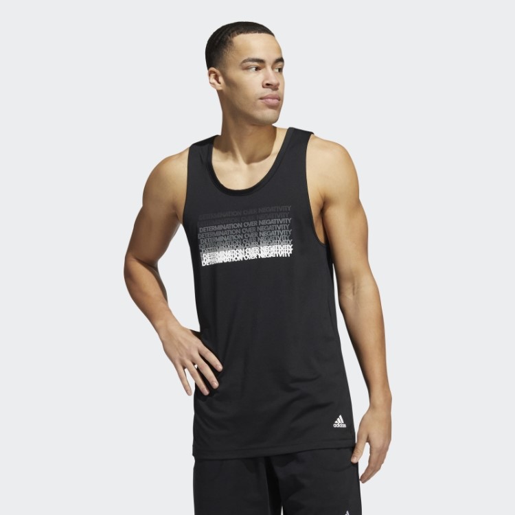 Adidas D.o.n. Edição 4 Futuro Da Camiseta Regata Preta Rápida