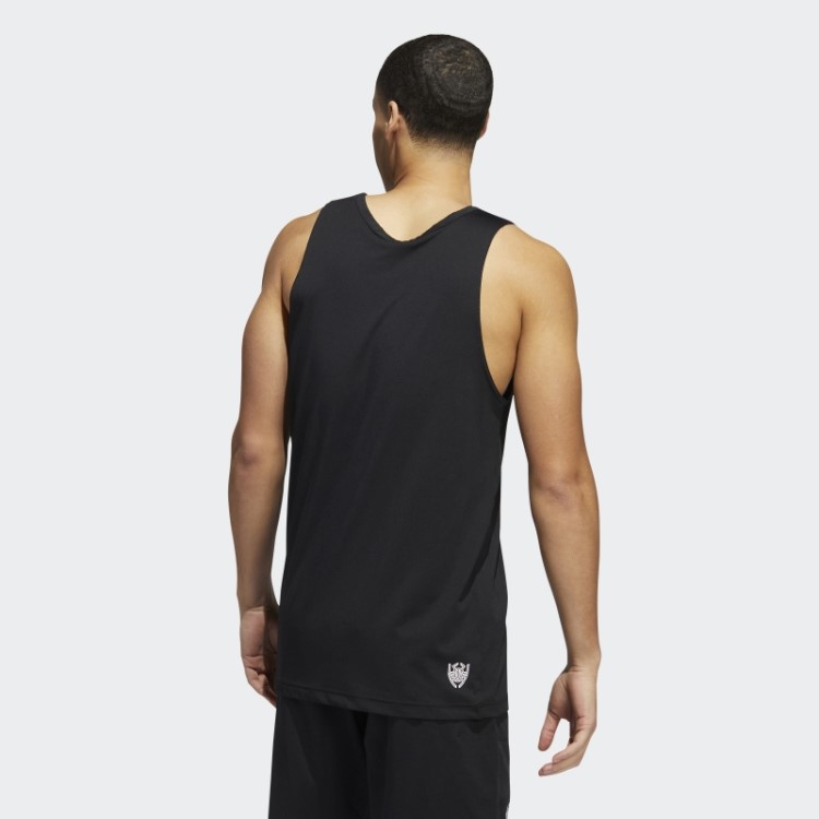 Adidas D.o.n. Edição 4 Futuro Da Camiseta Regata Preta Rápida
