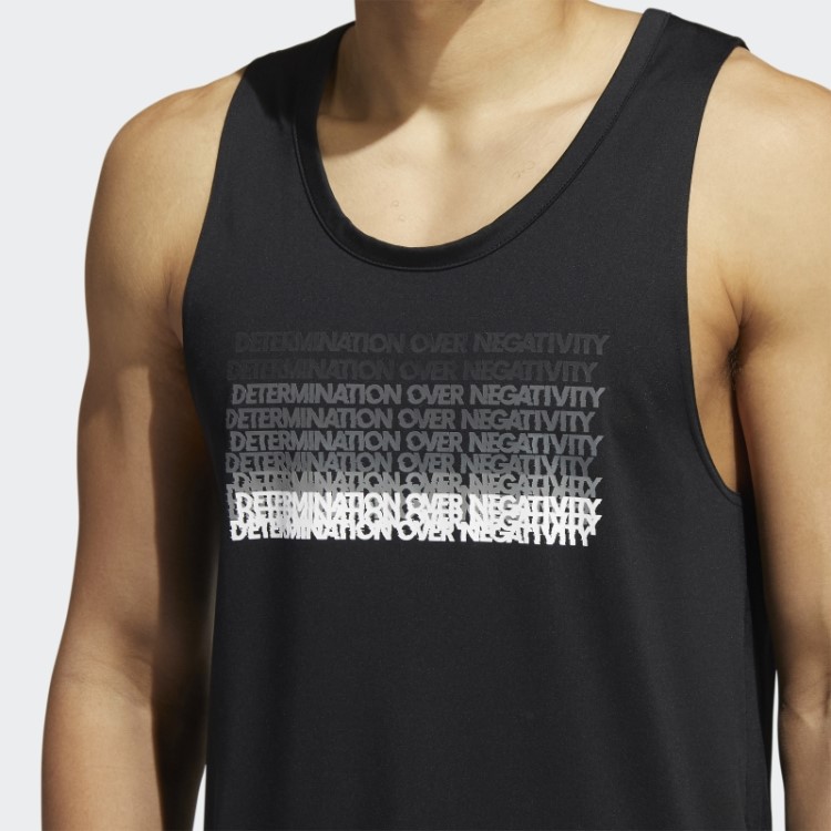 Adidas D.o.n. Edição 4 Futuro Da Camiseta Regata Preta Rápida