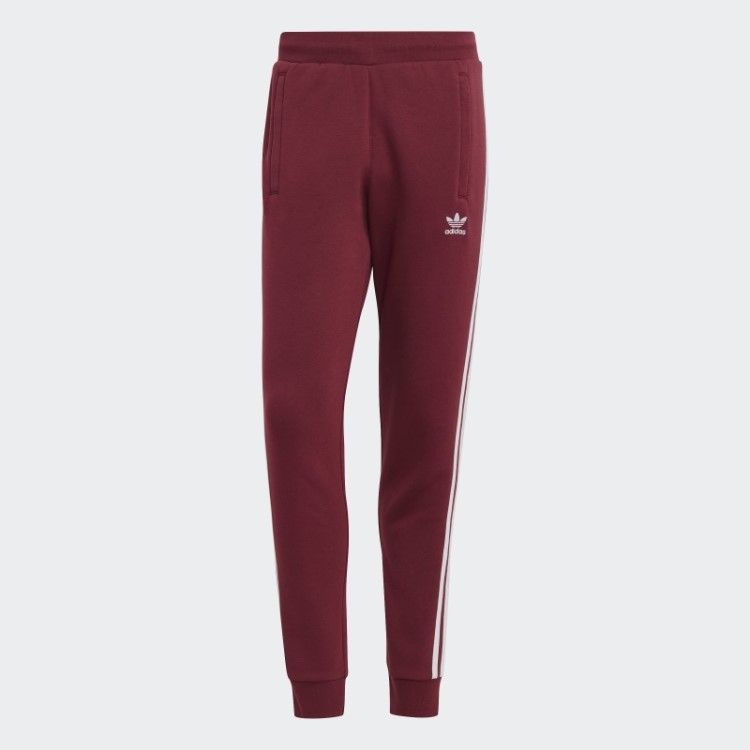 Calça Vermelha Adidas Adicolor Classics Com As Três Listras