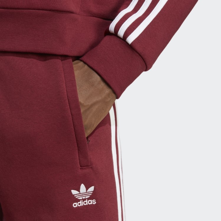 Calça Vermelha Adidas Adicolor Classics Com As Três Listras