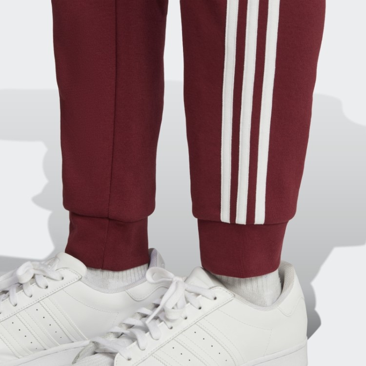Calça Vermelha Adidas Adicolor Classics Com As Três Listras