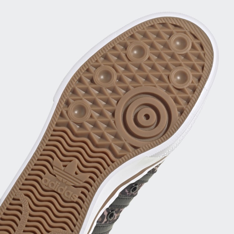 Sapato Plataforma Marrom Adidas Nizza