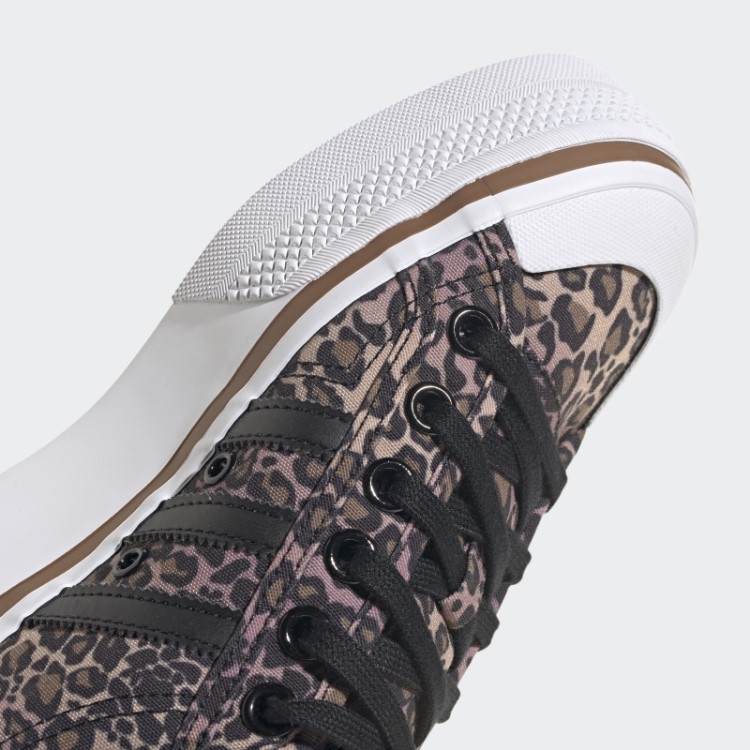 Sapato Plataforma Marrom Adidas Nizza