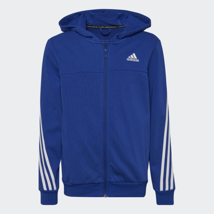 Fato De Treino Com As 3 Riscas Adidas Azul Royal