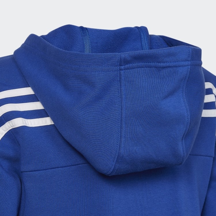 Fato De Treino Com As 3 Riscas Adidas Azul Royal