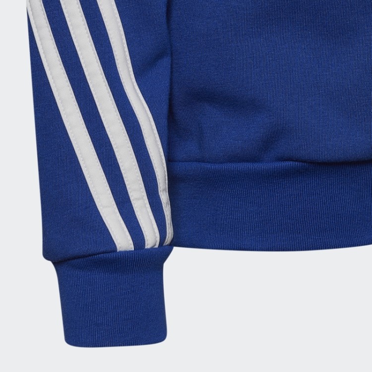 Fato De Treino Com As 3 Riscas Adidas Azul Royal