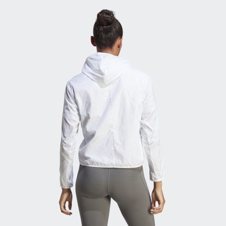Run It Blusão Branco Adidas