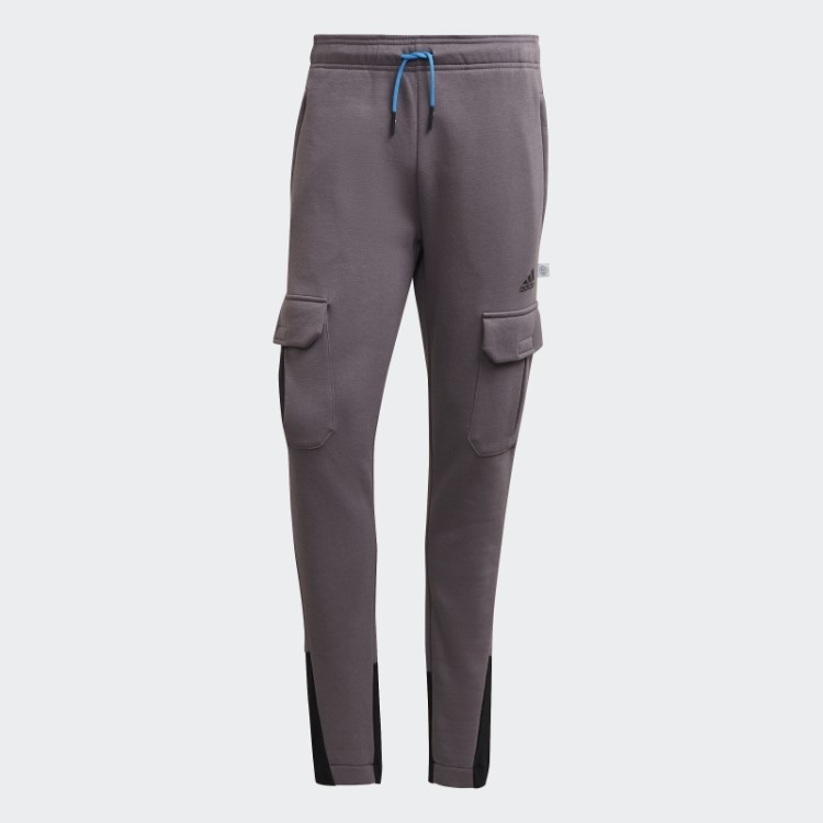 Calça Cargo De Lã Adidas Trace Grey Future Icons