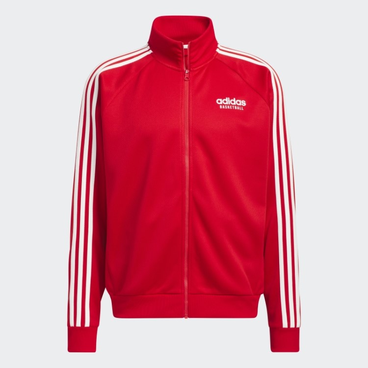 Escarlate Jaqueta De Basquete Adidas Select Moda