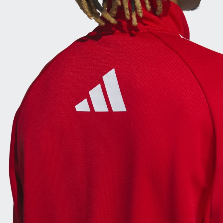Escarlate Jaqueta De Basquete Adidas Select Moda