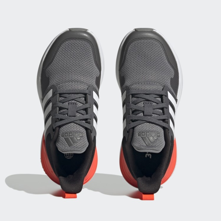 Sapato De Renda Rapidasport Bounce Adidas Cinza