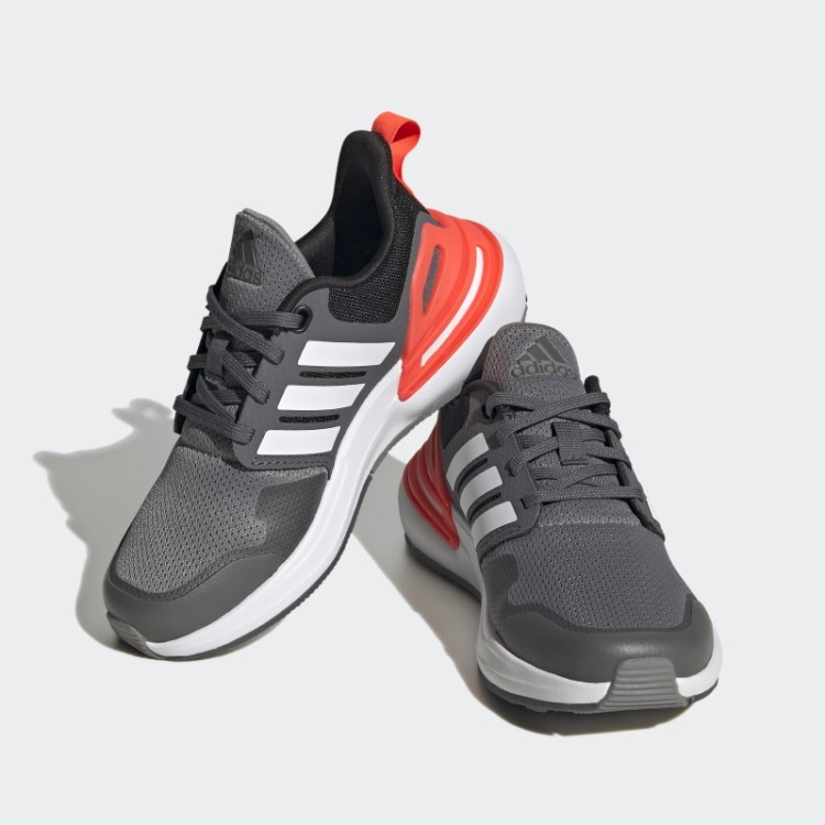 Sapato De Renda Rapidasport Bounce Adidas Cinza