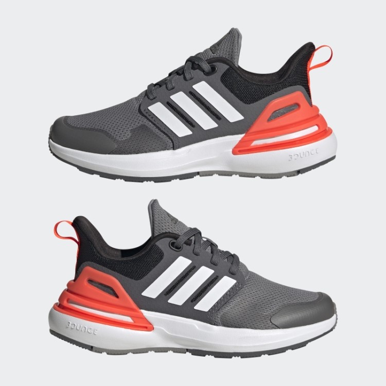 Sapato De Renda Rapidasport Bounce Adidas Cinza