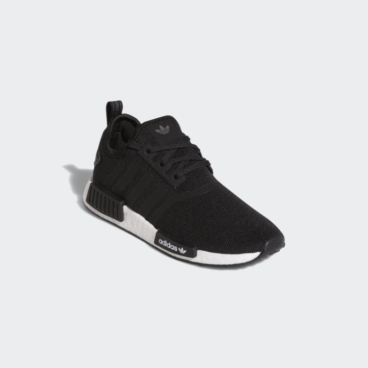 Sapatos Elegantes Adidas Nmd-r1 Refinados Brancos