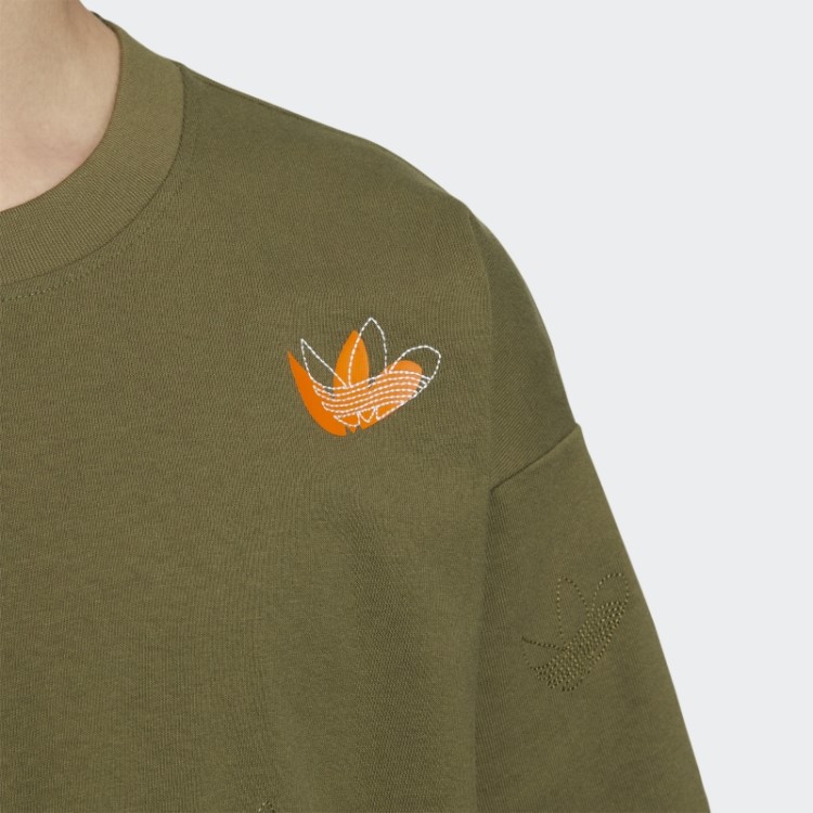 Camiseta Adidas Outdoor Scatter Verde-oliva