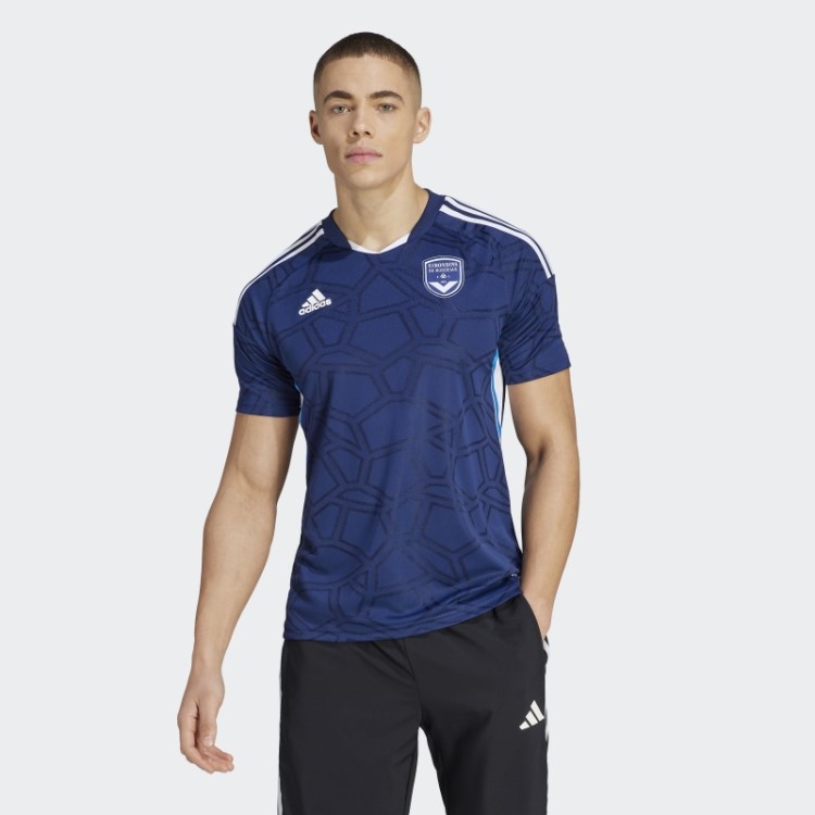 Camisa Pré-jogo Adidas Girondins De Bordeaux Azul Marinho