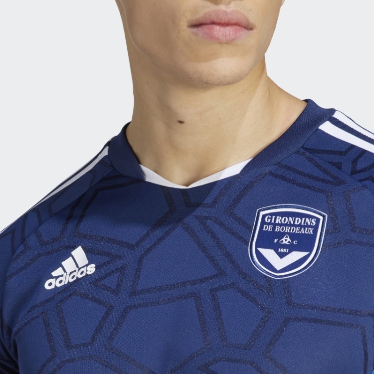 Camisa Pré-jogo Adidas Girondins De Bordeaux Azul Marinho