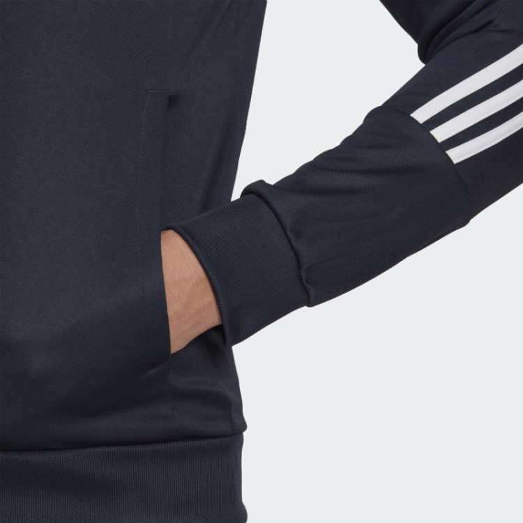 Agasalho Slim Com Zíper Ink Adidas