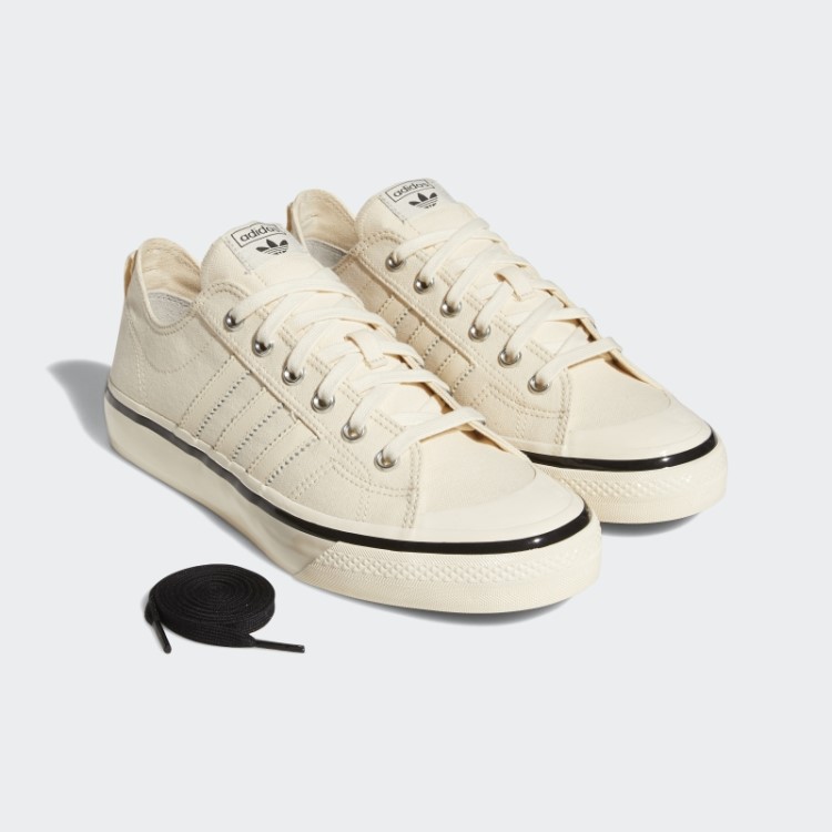 Tênis Adidas Ecru Tint Nizza Rf 74