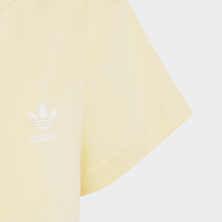 Camiseta Amarela Adicolor Adidas