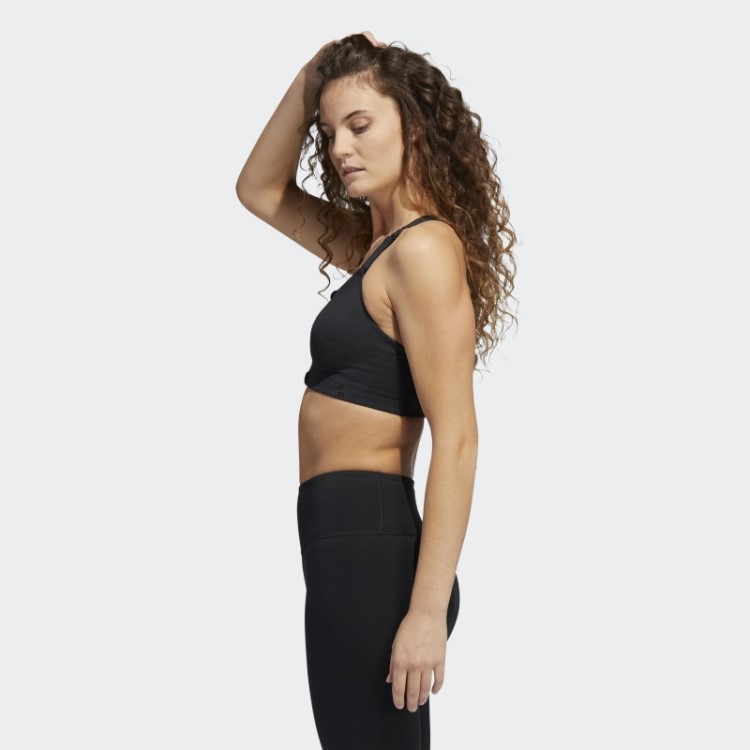Sutiã Adidas Preto Tlrd Impact Luxe Training Com Zíper De Alto Suporte
