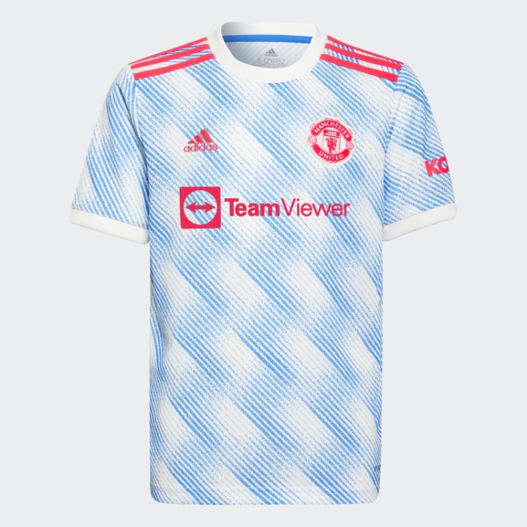 Camisa Branca Do Manchester United 21/22 Fora De Casa Adidas