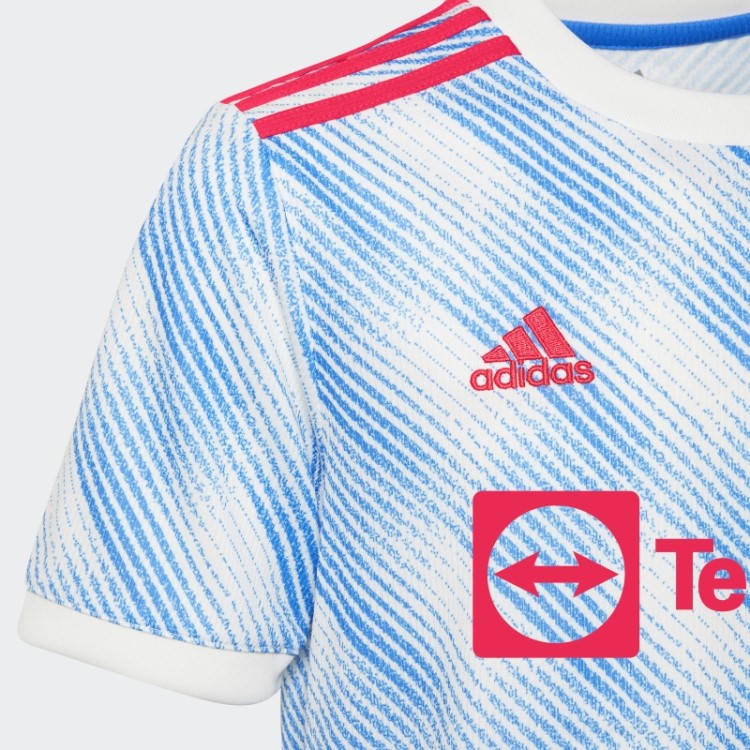 Camisa Branca Do Manchester United 21/22 Fora De Casa Adidas