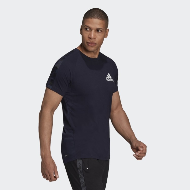 Aeroready Designed To Move Sport Motion Logo T-shirt Ink Adidas