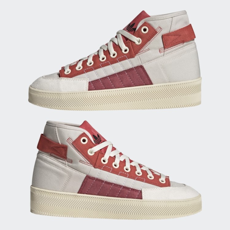 Elegantes Sapatos Brancos Adidas Nizza Parley