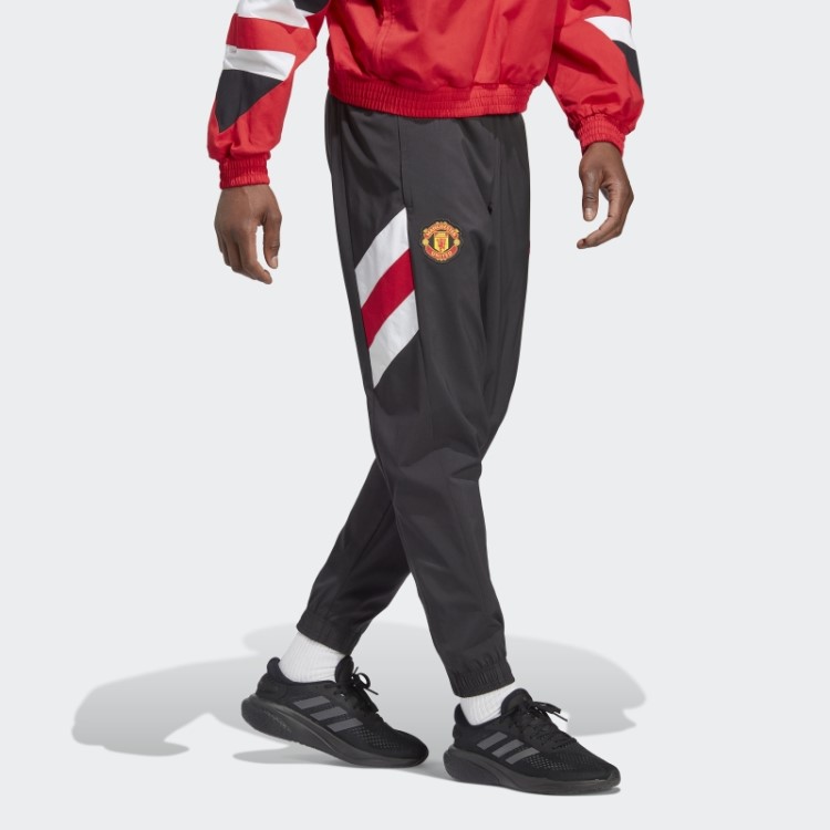 Calça Preta Adidas Manchester United Icon