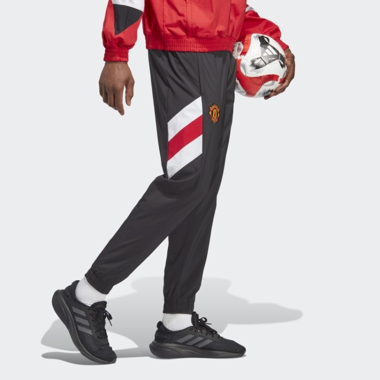Calça Preta Adidas Manchester United Icon