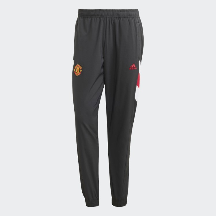 Calça Preta Adidas Manchester United Icon