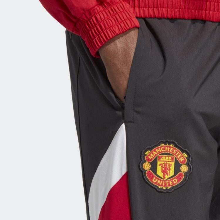Calça Preta Adidas Manchester United Icon