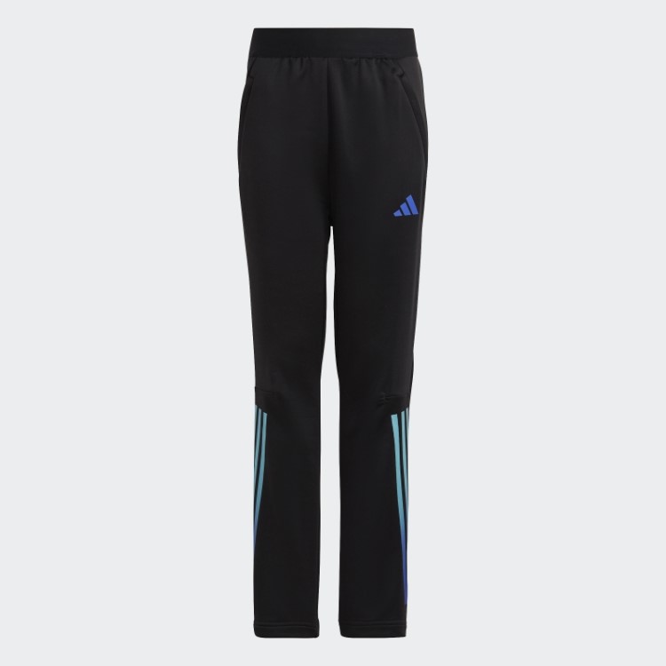 Train Icons Aeroready Calça De Tricô Com As Três Listras Preta Adidas