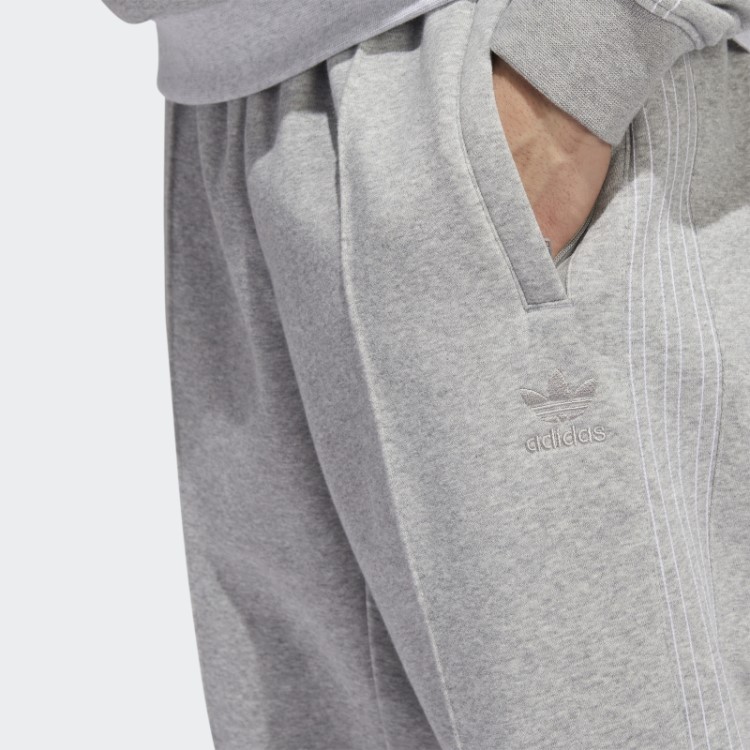 Calça De Moletom Cinza Médio Adidas Sst