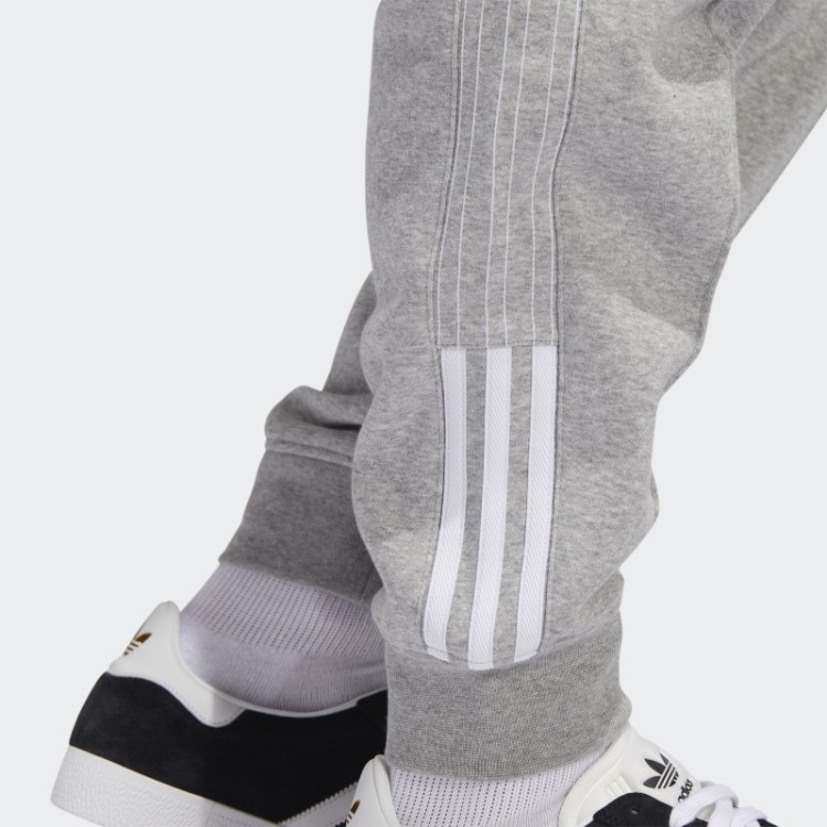 Adidas Fleece Sst Joggers Cinza Médio