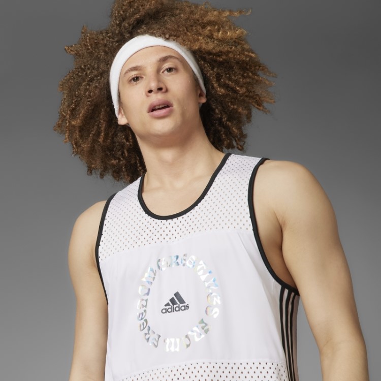 Quebrar A Norma Top Adidas Branco