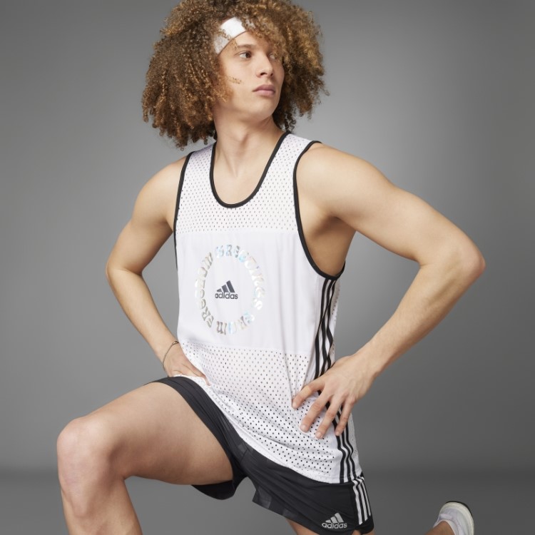Quebrar A Norma Top Adidas Branco