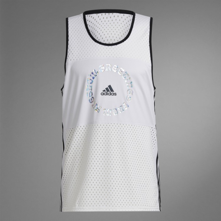 Quebrar A Norma Top Adidas Branco