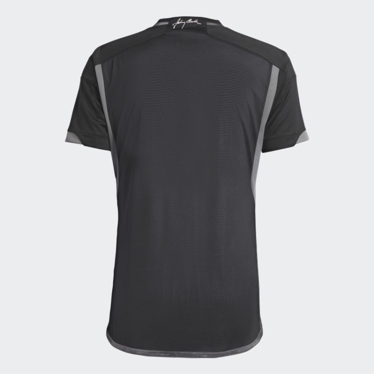 Nashville Sc 23/24 Away Camisa Autêntica Adidas Preto