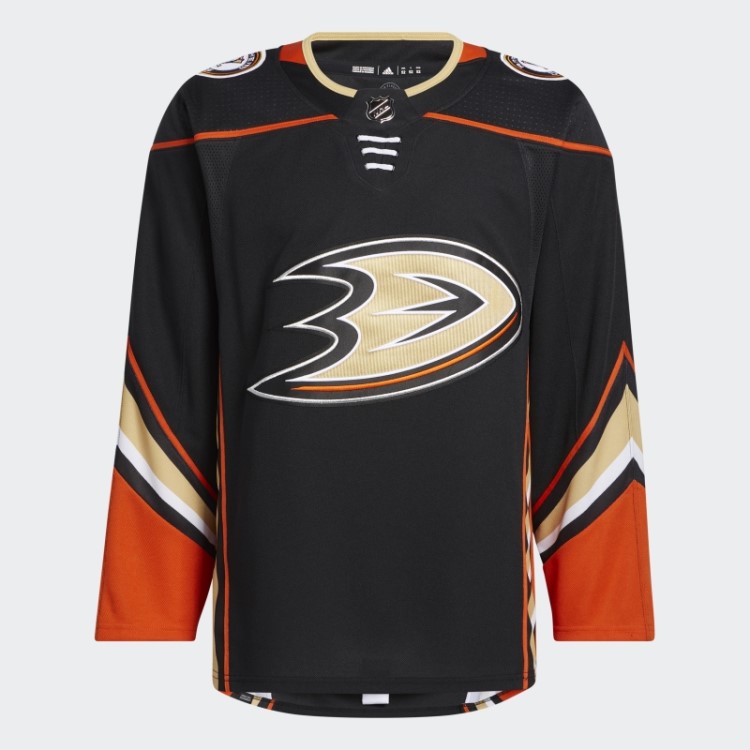 Ducks Home Autêntico Jersey Adidas Preto