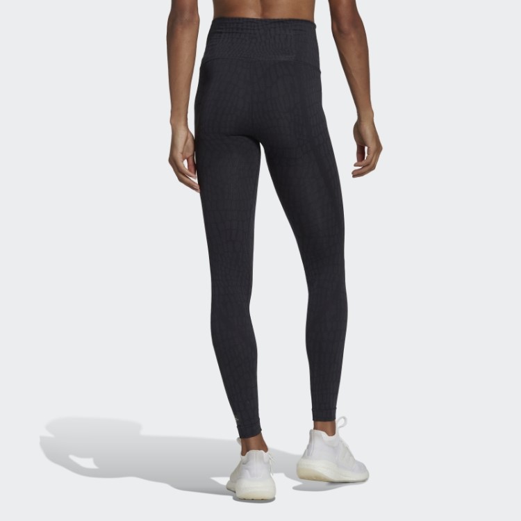 Legging Formotion Sculpt Croco 7/8 Preto Adidas