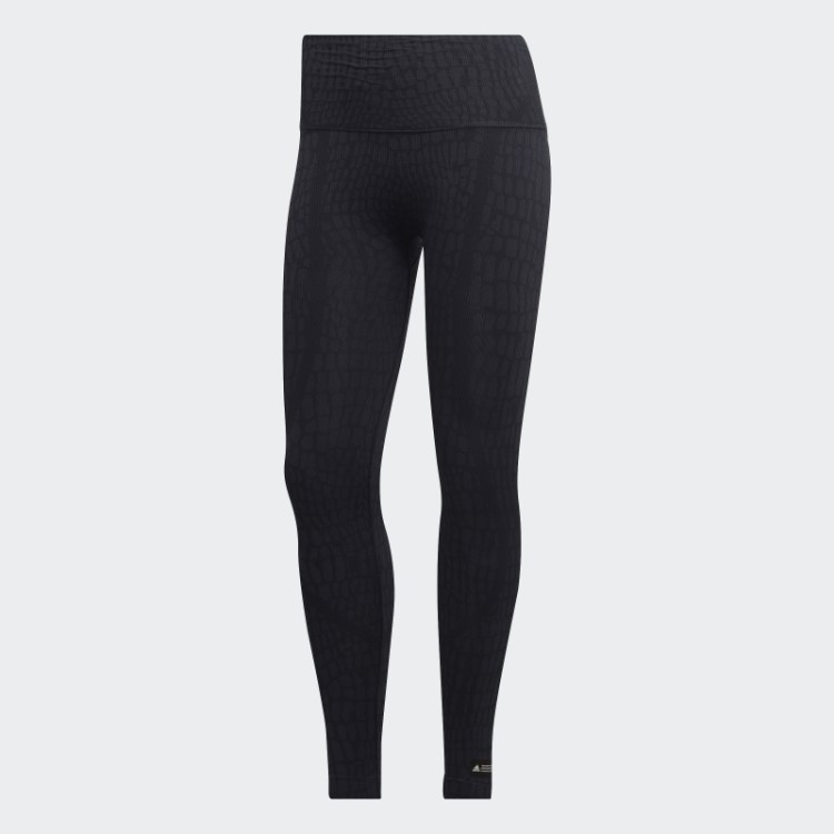 Legging Formotion Sculpt Croco 7/8 Preto Adidas