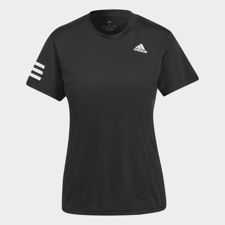 Camiseta De Tênis Adidas Black Club