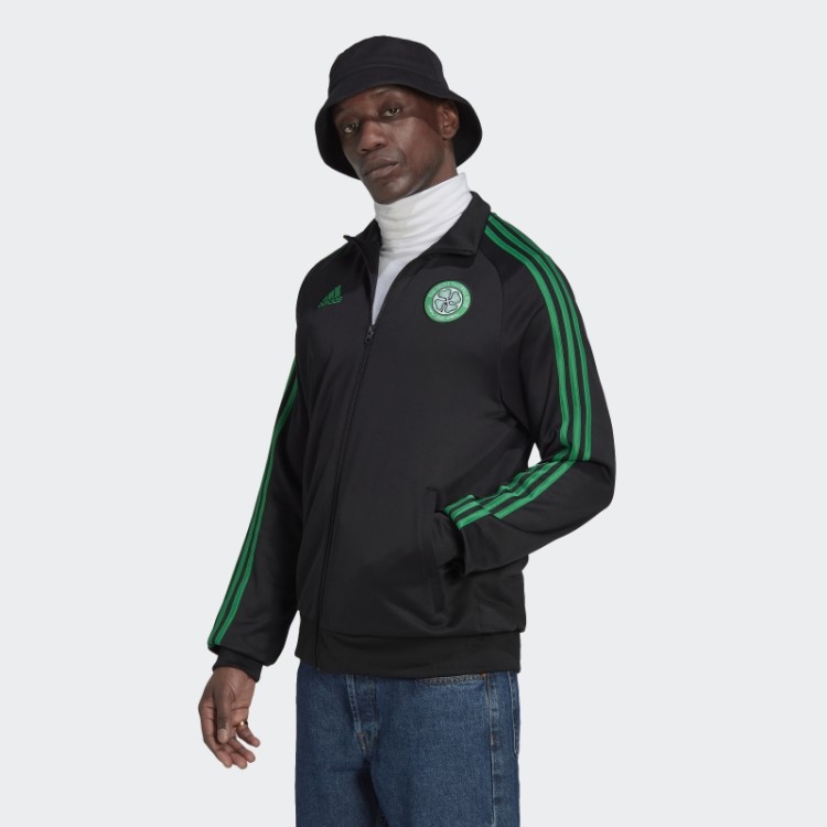 Camiseta Preta Adidas Celtic Fc Dna
