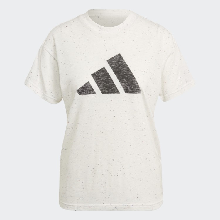 Adidas Future Icons Winners 3.0 Tee Hot White Melange