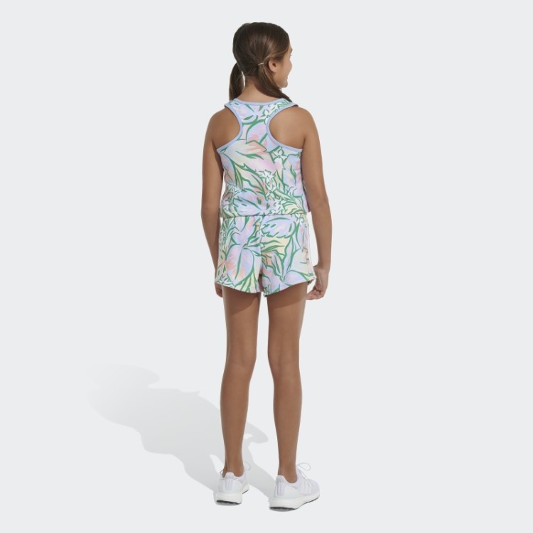 Macacão Regata Com Estampa Allover Azul Dawn Adidas