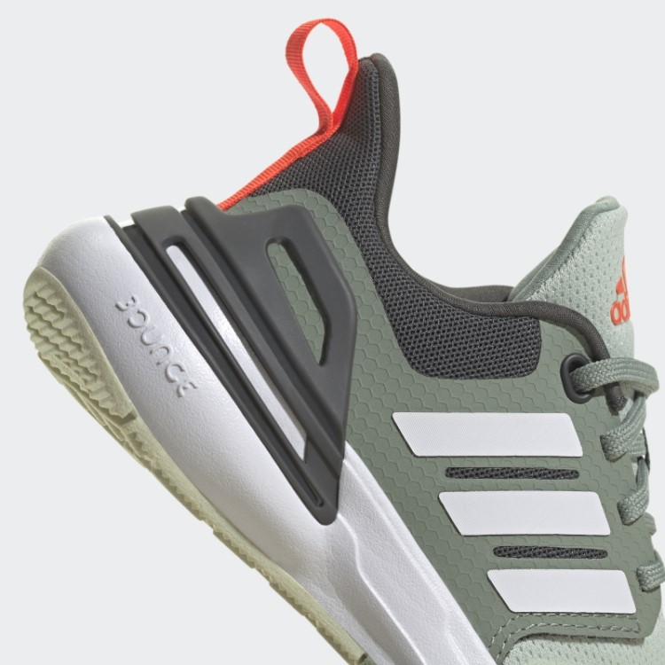 Sapatilha De Renda Rapidasport Bounce Verde Adidas